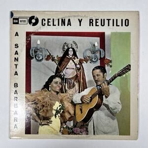 Celina Y Reutilio LP Vinyl A Santa Barbara 1963 Suaritos LP-S-103 Afro-Cuban